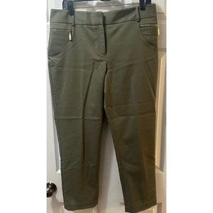 Chaus New York Pants Women’s Olive Green Sz 10 Career Trousers Dress‎ Slacks
